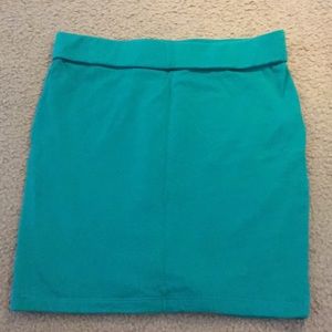 Green/Teal Mini Skirt